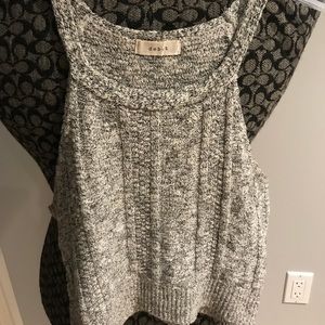 Heather Gray Halter Crop Top